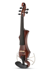 GEWA Novita 3.0 violino elettrico, 5 corde, rosso bruno