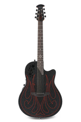 Ovation Elite Gus G. Signature Super Shallow 1868-GUS-G, Black Satinato