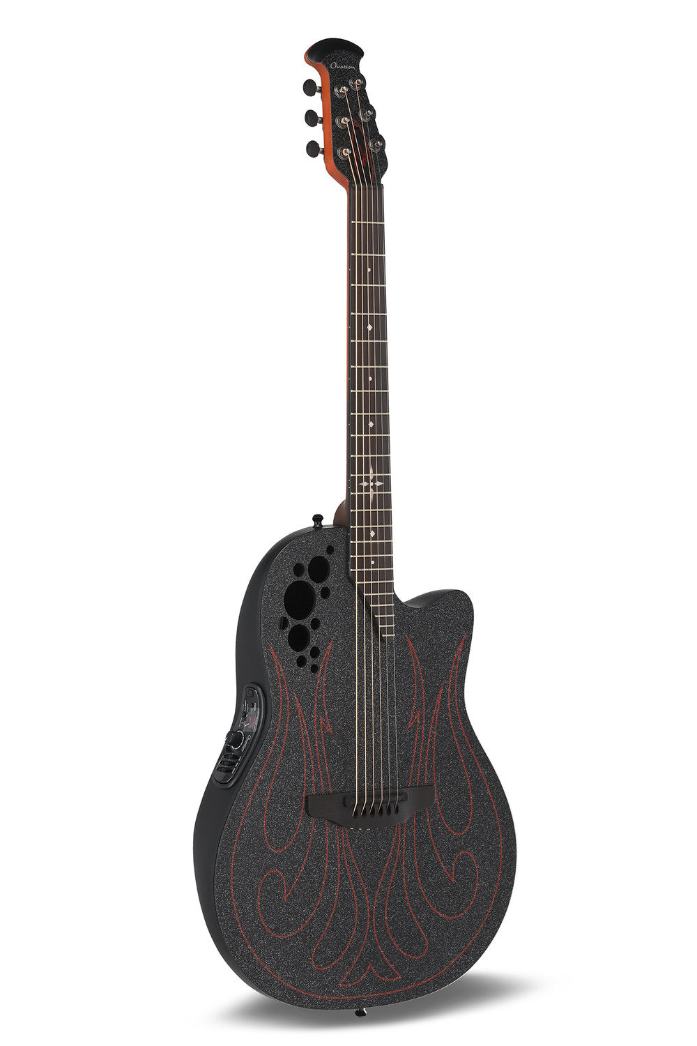 Ovation Elite Gus G. Signature Super Shallow 1868-GUS-G, Black Satinato