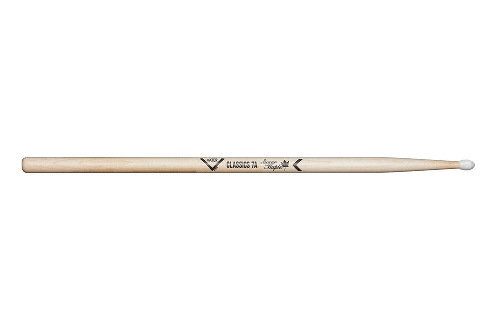 Vater Sugar Maple Classics 7A bacchette per batteria, punta in nylon