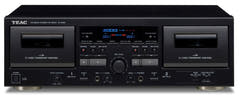 TEAC W-1200 Lettore Doppia Cassetta (Nero)