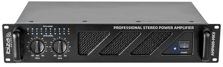 Ibiza AMP600-MKII - Amplificatore di effetti (2x480W)