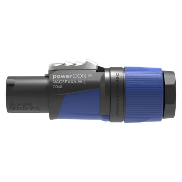 Neutrik NAC3FXXA-W-L Powercon Blu (10-16mm)