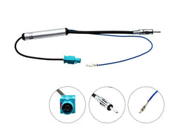 Kit 2-DIN per Peugeot 207 & 307 con Sensore di Retromarcia