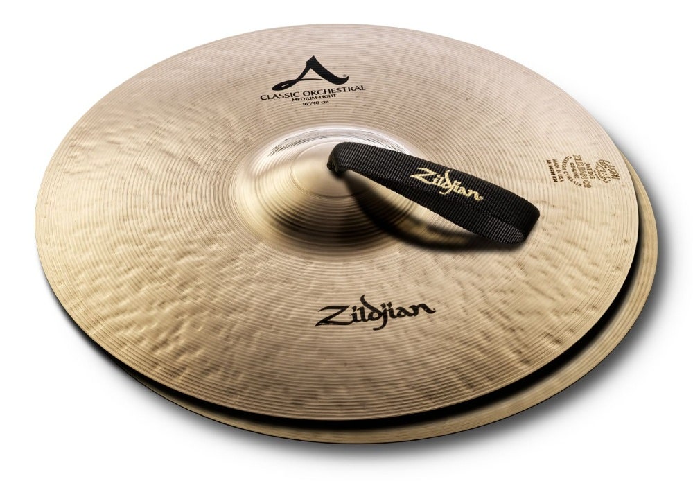Zildjian 16" Classic Orchestral Selection Medio Light Coppia