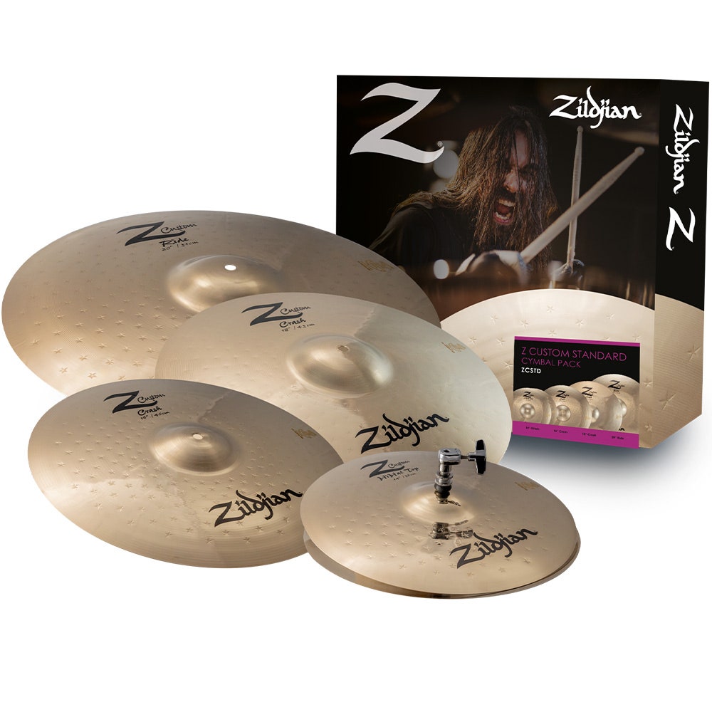 Pack di piatti standard Zildjian Z Custom