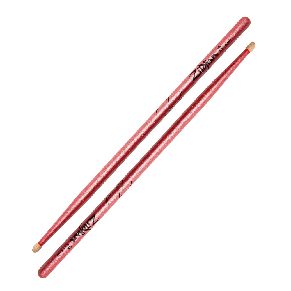 Zildjian 5A Hickory Chroma Rosa