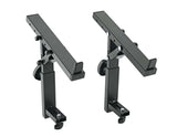 K&M 18822 Double Stacker per Supporto Tastiere Omega (Nero)