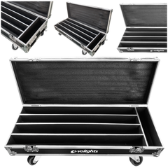 Flightcase per 4 x Evolights Glaze Bar