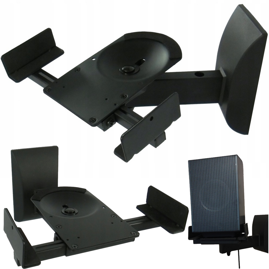 Staffe da parete per altoparlanti, set da 2 pezzi (25kg)