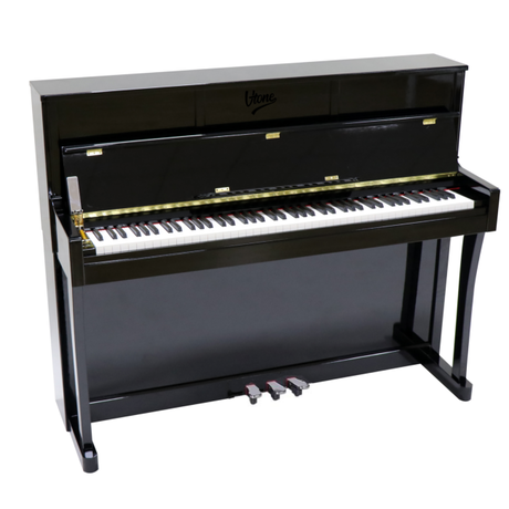 V-Tone BL-980 BK piano digitale, nero