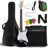 V-TONE EGA 39 BK 4/4 stratocast elektrisk guitar