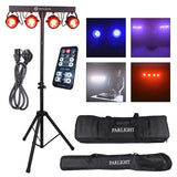 LIGHT4ME T-BAR LED COB PAR 4x30W stativdæksel