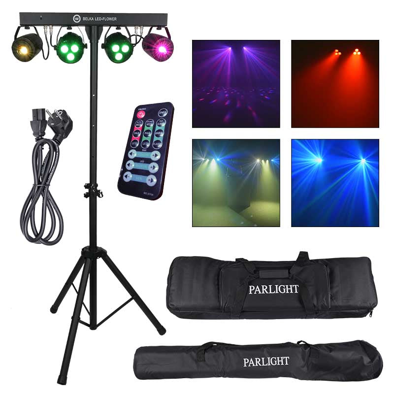 Light4Me T-BAR LED Flower e fari Par