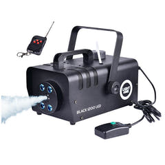 Light4Me Black 1200 LED Macchina del Fumo bundle