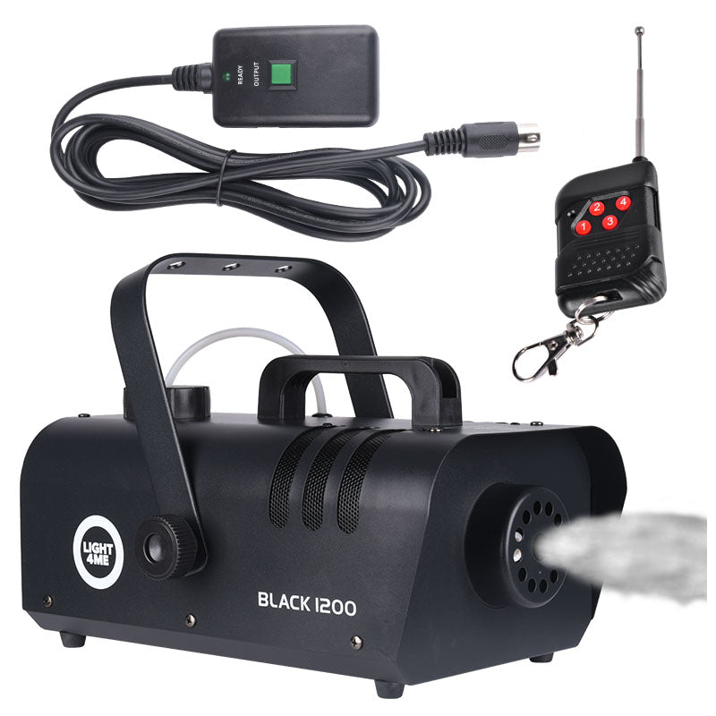 Light4Me 1200 nero macchina del fumo