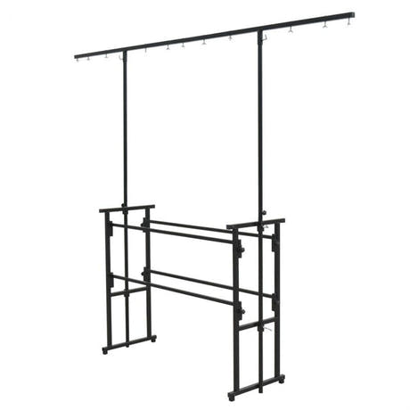 Professionel DJ Stand m. Lysbar