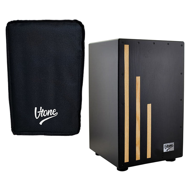 V-TONE Cajon med taske (sort)