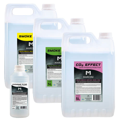 3 x 5L Liquido per Fumo (Mix Pack) + 250ml Liquido di Pulizia