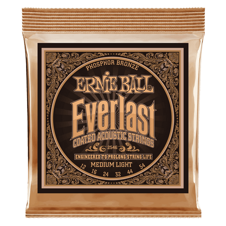 Ernie Ball Everlast Coated Phosphor Bronze Corde per Chitarra (Akustisk)