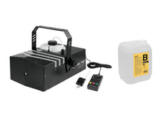 EUROLITE Set Nebbia Dinamica 1200 + Liquido per fumo -B2D- 5l