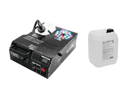 EUROLITE Set NSF-350 + Liquido per fumo -DSA- 5l