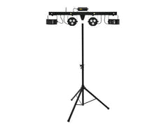 EUROLITE Set LED KLS Laser Bar FX + Supporto per sistema di altoparlanti M-3