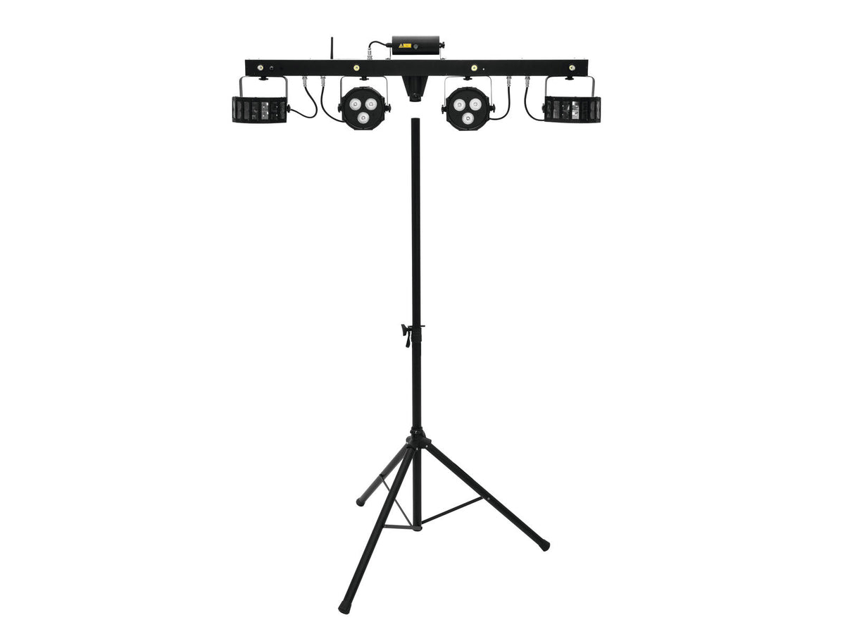 Eurolite Set LED KLS Laser Bar FX + M-3 Stand per sistema di altoparlanti