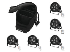 EUROLITE Set 5x LED SLS-603 + Borsa morbida