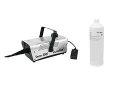 EUROLITE Set Snow 3001 Macchina della neve + Liquido neve 1l