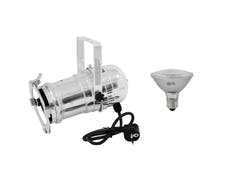 EUROLITE Set PAR-30 Spot argento + PAR-30 230V SMD 11W E-27 LED 3000K