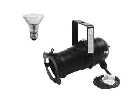 EUROLITE set PAR-20 Faretto bk + PAR-20 230V SMD 6W E-27 LED 3000K