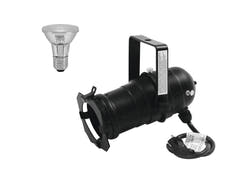 EUROLITE Set faretto PAR-20 bk + PAR-20 230V SMD 6W E-27 LED 6500K