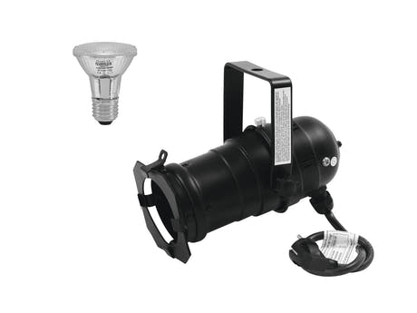 EUROLITE Set faretto PAR-20 bk + PAR-20 230V SMD 6W E-27 LED 6500K