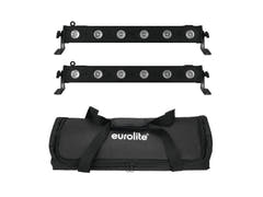 EUROLITE Set 2x BARRE LED-6 QCL RGBW + Soft Bag
