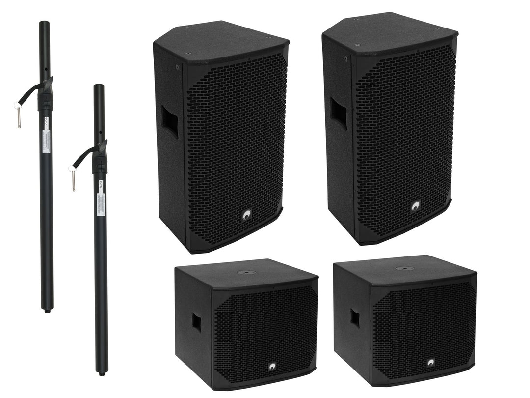 Omnitronic AZX - Large PA Sistema Altoparlante Attivo