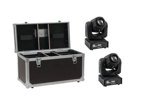EUROLITE Set 2x LED TMH-17 Spot + Custodia
