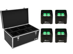 Set EUROLITE 4x LED TL-4 Trusslight + Custodia