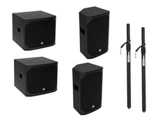 OMNITRONIC Set PA AZX attivo M/L