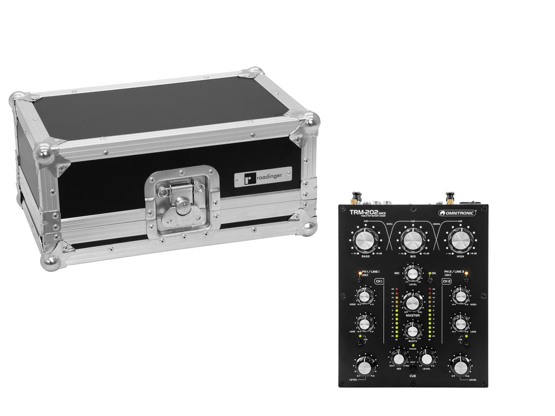 OMNITRONIC Set TRM-202MK3 + Custodia