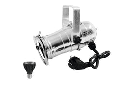 Set EUROLITE PAR-20 Spot sil + PAR-20 230V COB 6W E-27 LED 1800-3000K dim2warm