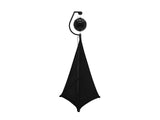 EUROLITE Set sfera a specchi 30cm nera con stand e cover nera per treppiede