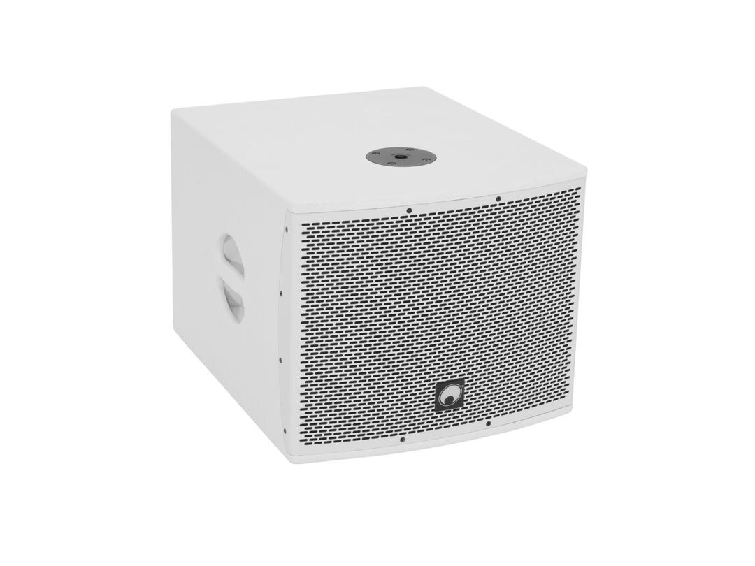 Set OMNITRONIC MOLLY-12A Subwoofer active + 2x MOLLY-6 Top 8 ohms, white