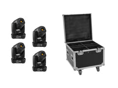 EUROLITE set 4x LED TMH-S90 + custodia