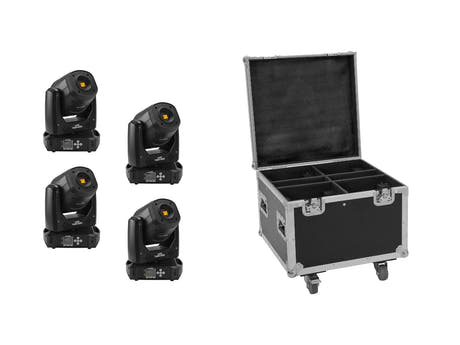 EUROLITE set 4x LED TMH-S90 + custodia