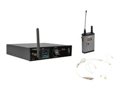 PSSO Set WISE ONE + BP + cuffia con microfono 823-832/863-865MHz