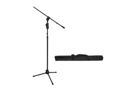 OMNITRONIC Set treppiede per microfono MS-3 bk + Borsa