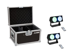 EUROLITE Set 2x LED CBB-2 COB RGB Bar + Custodia