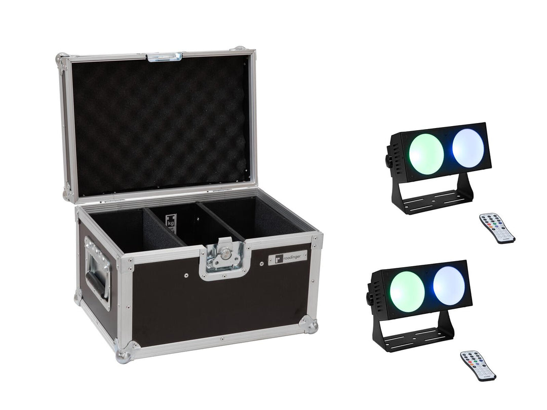EUROLITE Set 2x LED CBB-2 COB RGB Bar + Custodia
