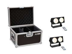 EUROLITE Set 2x LED CBB-2 COB WW Bar + Custodia